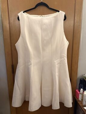 Classic Cream A-Line Women's Dress - Fashion Nova (Sweet Sunday Pleated Dress)
